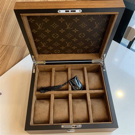 uhrenetui louis vuitton|Louis Vuitton 3 watch case.